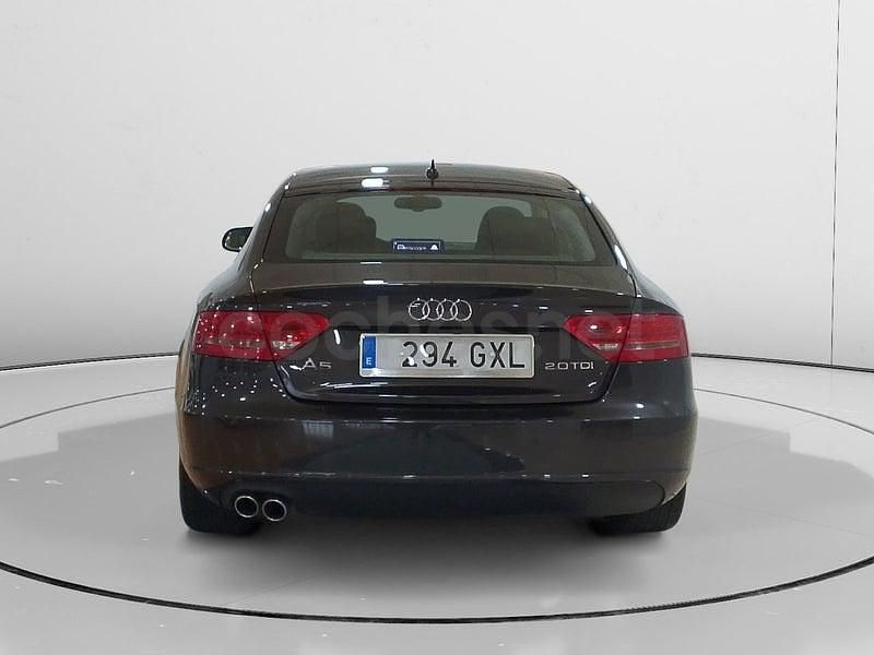 Usado Audi A5 Sportback 170 CV (125 kW) 2010 Negro Utilitario