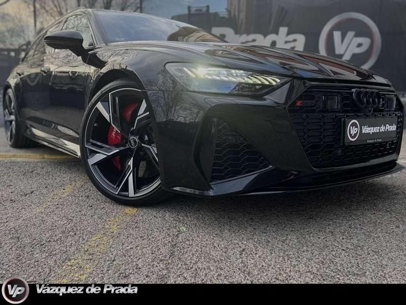 Usado Audi RS6 Exclusive 600 CV (441 kW) 2020 Negro Familiar