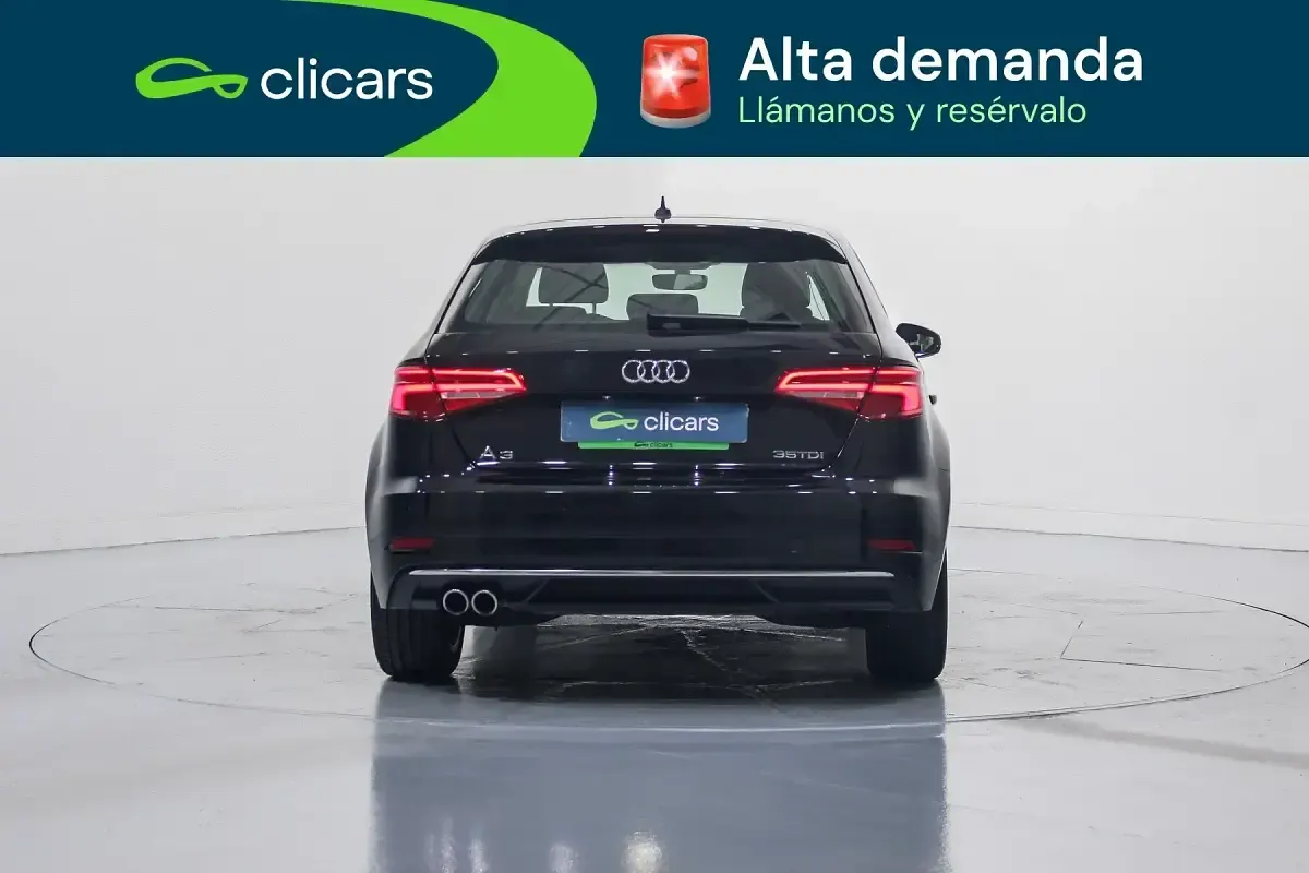 Usado Audi A3 Design 150 CV (110 kW) 2019 Negro Berlina