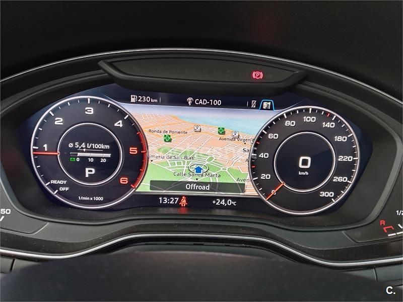 Usado Audi A4 S-Line 150 CV (110 kW) 2018 Gris / plata Familiar