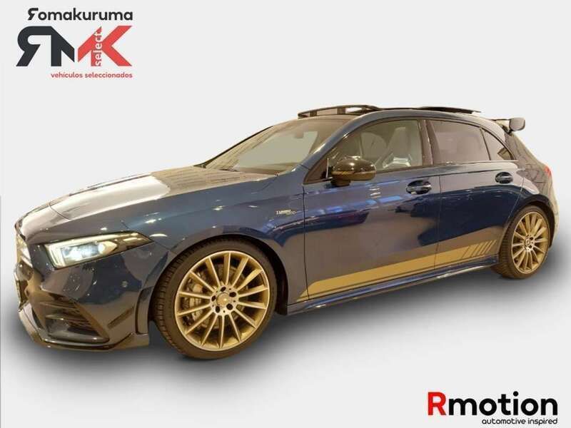 Azul Usado 2019 Mercedes A35 AMG AMG Utilitario | 36.900 € (Un poco caro) - Imagen 1/4