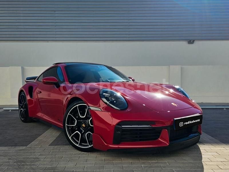 Rojo Usado 2022 Porsche 911 Turbo S Coupe | 229.900 € (Precio justo) - Imagen 1/4