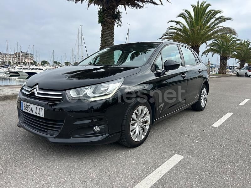 Negro Usado 2015 Citroën C4 PureTech Berlina | 7900 € (Precio justo) - Imagen 1/4