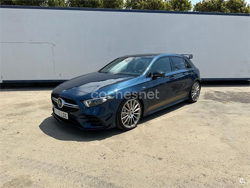 Azul Usado 2019 Mercedes A35 AMG Berlina | 39.500 € (Precio justo) - Imagen 1/4