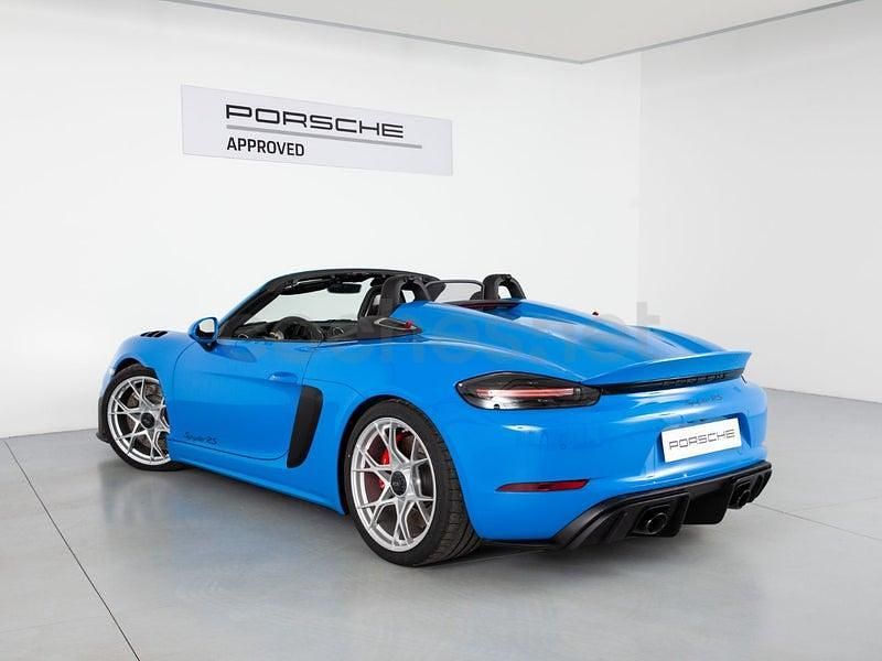 Nuevo Porsche Boxster Spyder 500 CV (367 kW) 2025 Azul Descapotable