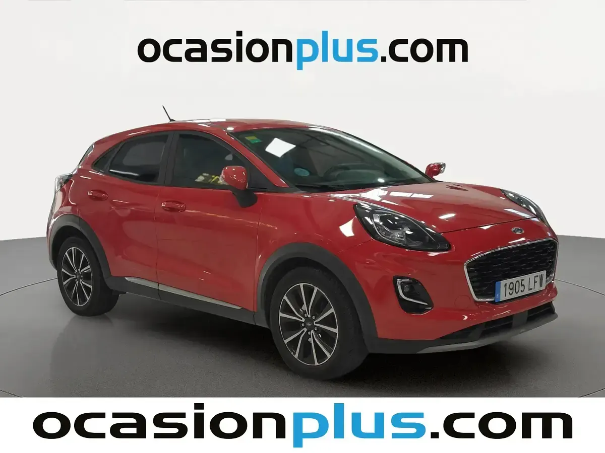 Usado Ford Puma Titanium 125 CV (91 kW) 2020 Rojo SUV