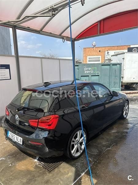 Usado BMW 116 Sport Line 109 CV (80 kW) 2017 Negro Utilitario