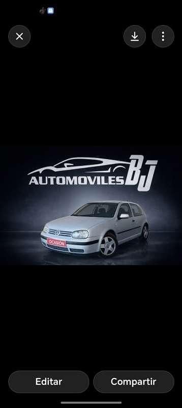Usado VW Golf IV Conceptline 102 CV (75 kW) 2000 Gris Utilitario
