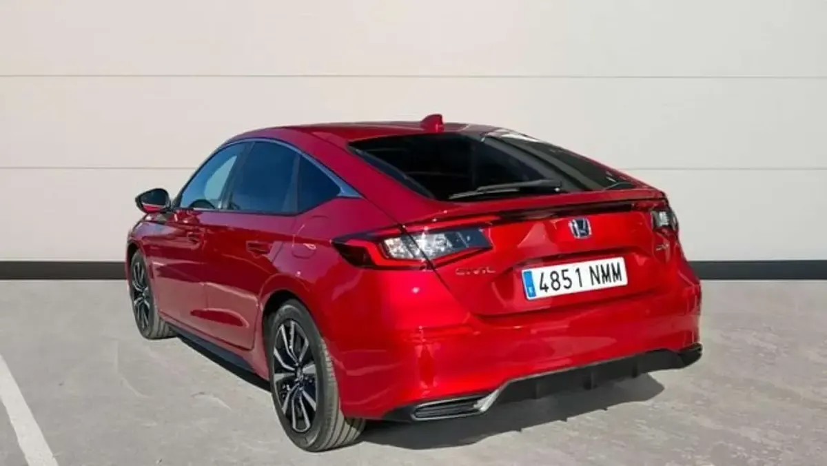 Nuevo Honda Civic Elegance 184 CV (135 kW) 2026 Rojo Berlina