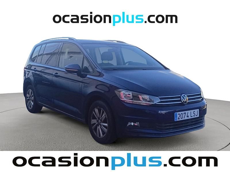 Usado VW Touran Advance 150 CV (110 kW) 2021 Azul Monovolumen