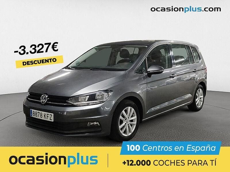 Gris Usado 2017 VW Touran Edition Monovolumen | 17.099 € (Precio justo) - Imagen 1/4