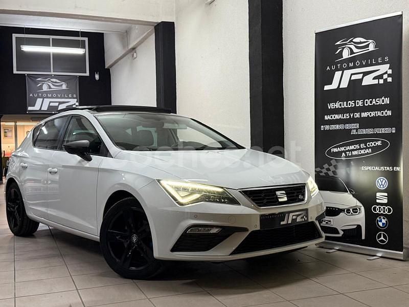 Usado Seat Leon FR 150 CV (110 kW) 2017 Blanco Berlina