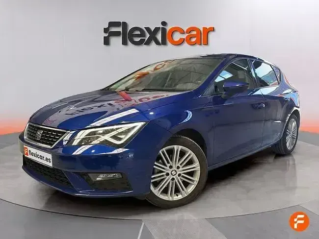 Usado Seat Leon FR 150 CV (110 kW) 2017 Azul