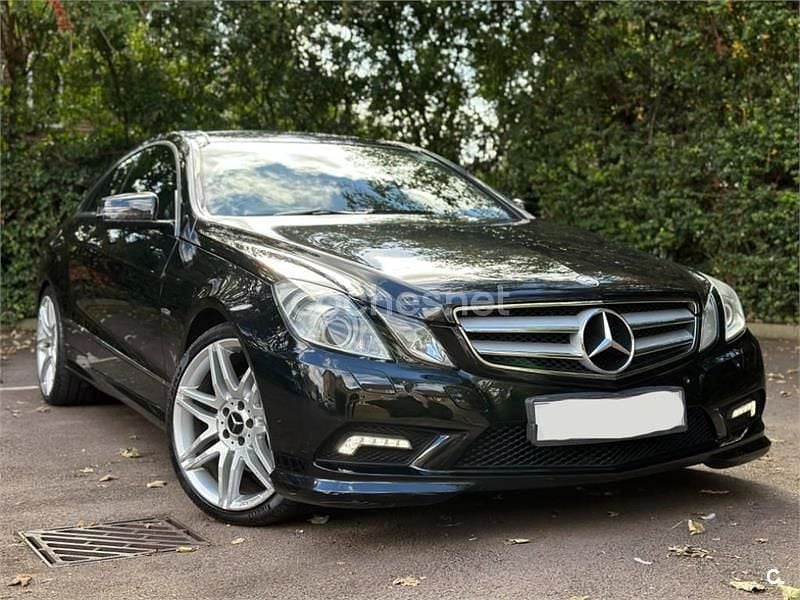 Usado Mercedes E250 Elegance 204 CV (150 kW) 2011 Negro Coupe