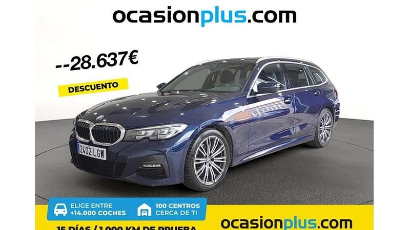 Azul Usado 2020 BMW 320 Familiar | 28.637 € (Precio justo) - Imagen 1/4