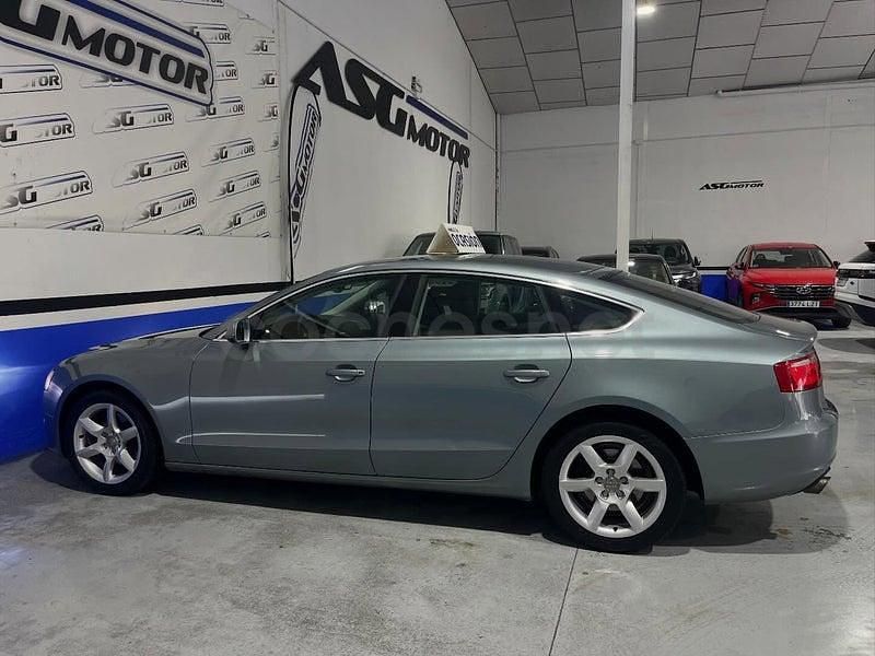 Usado Audi A5 Sportback 180 CV (132 kW) 2010 Azul Utilitario