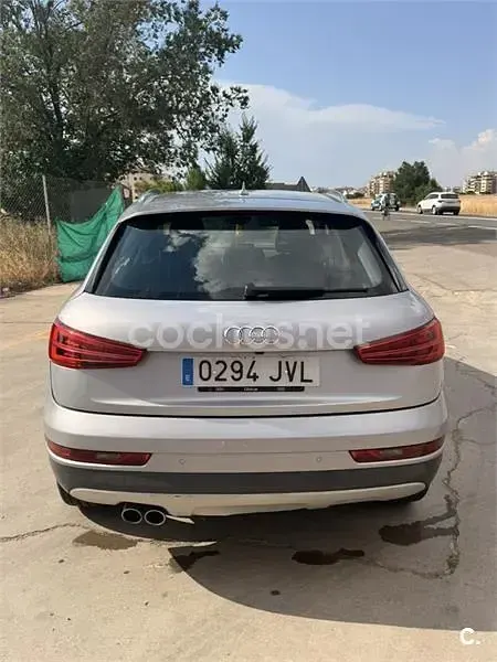 Usado Audi Q3 Design 150 CV (110 kW) 2016 Gris / plata SUV