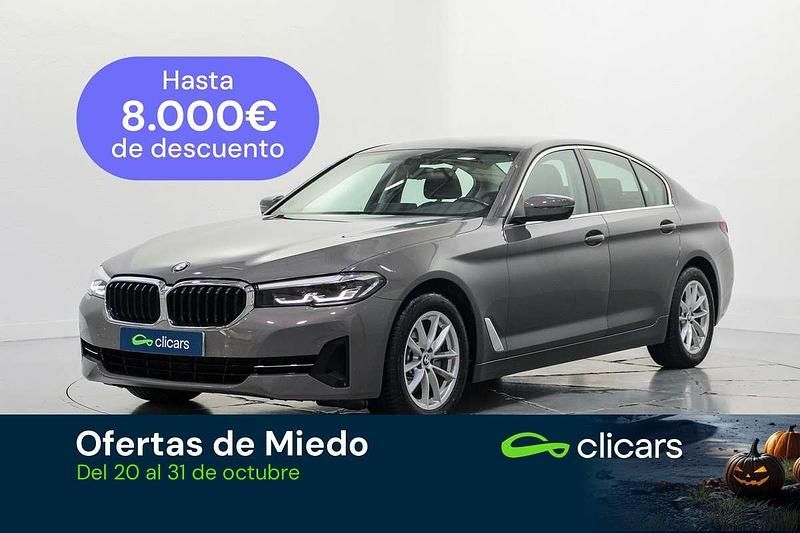 Gris Usado 2021 BMW 520 Berlina | 32.390 € (Precio justo) - Imagen 1/4