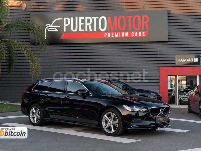 Negro Usado 2020 Volvo V90 Momentum Familiar | 31.990 € (Precio justo) - Imagen 1/4