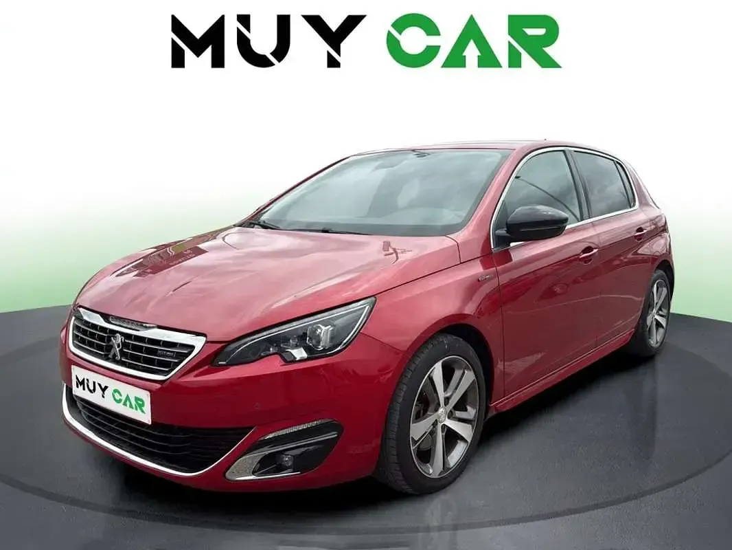 Usado Peugeot 308 GT-line 150 CV (110 kW) 2017 Rojo Utilitario