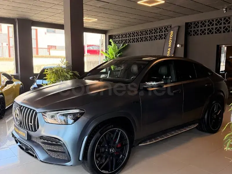 Usado Mercedes GLE63 AMG 557 CV (409 kW) 2020 Gris / plata SUV