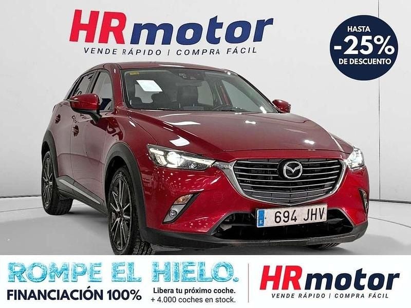 Usado Mazda CX-3 Luxury 106 CV (77 kW) 2015 Rojo SUV