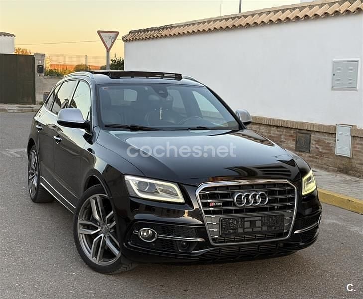 Usado Audi SQ5 S-Line 313 CV (230 kW) 2015 Negro SUV