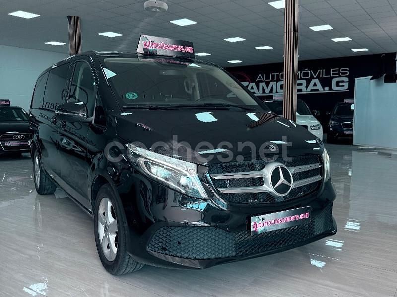 Negro Usado 2021 Mercedes V220 Avantgarde Monovolumen | 44.400 € (Super precio) - Imagen 1/4