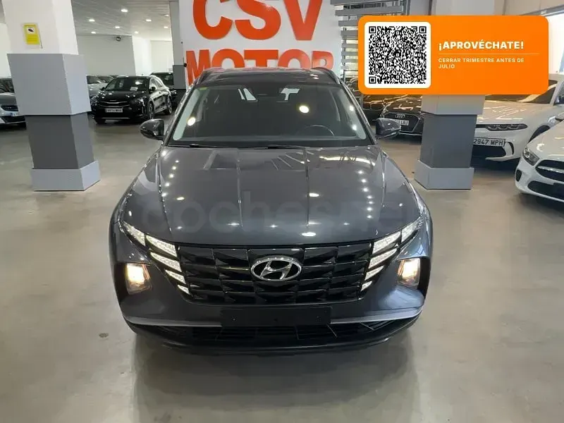 Usado Hyundai Tucson 230 CV (169 kW) 2023 Gris / plata SUV