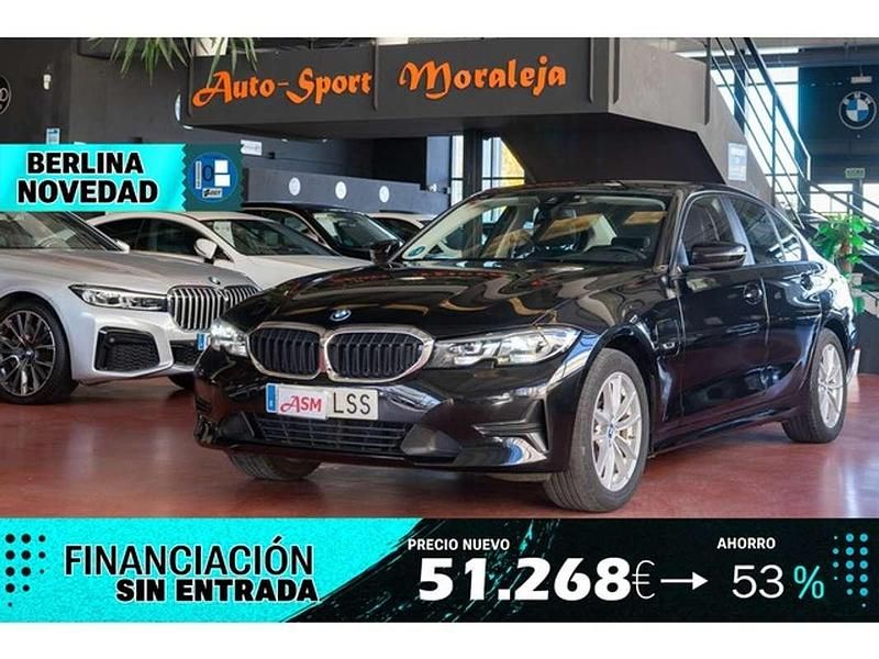 Usado BMW 320e Sport Line 204 CV (150 kW) 2021 Negro Berlina