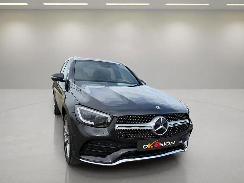 Usado Mercedes GLC300e 320 CV (235 kW) 2020 Negro SUV