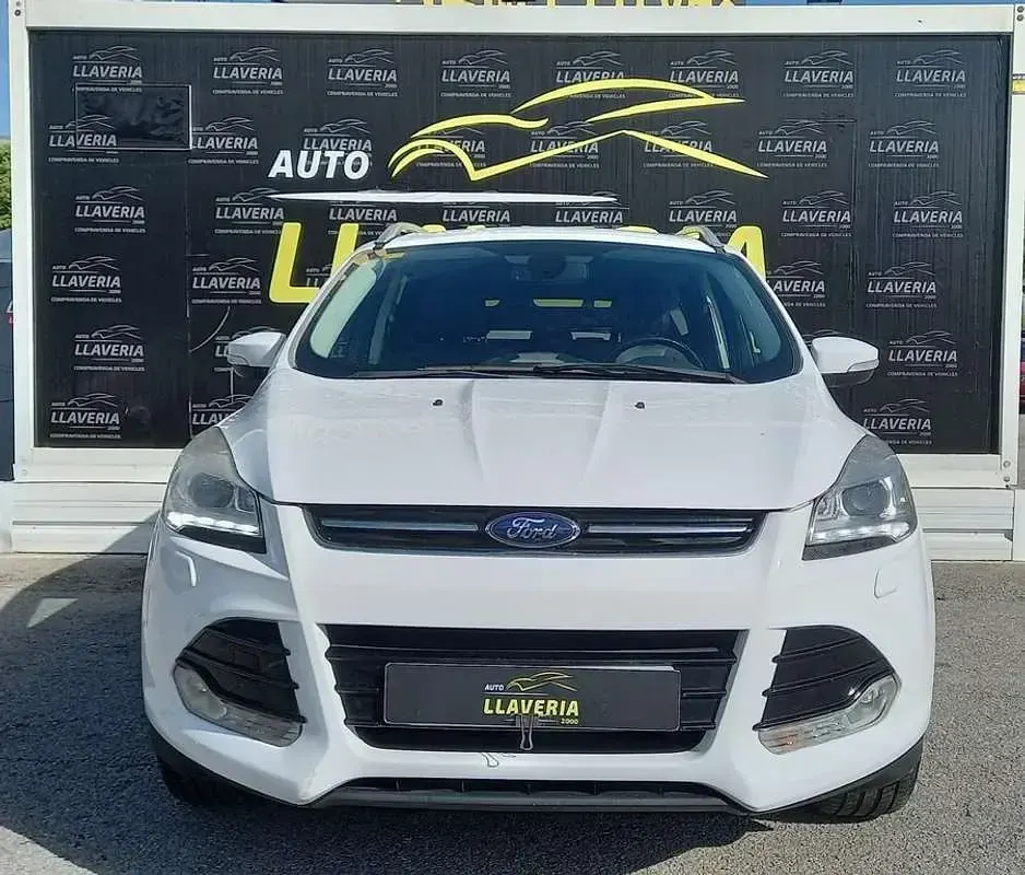 Brugt Ford Kuga Titanium 140 HK (102 kW) 2013 Hvid SUV