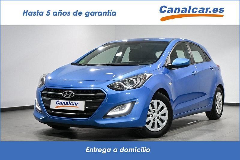 Begagnad Hyundai i30 90 HK (66 kW) 2017 Blå