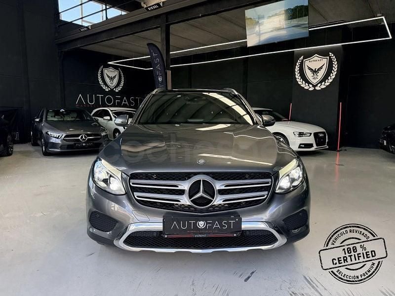 Usado Mercedes GLC220 Exclusive 170 CV (125 kW) 2015 Gris / plata SUV