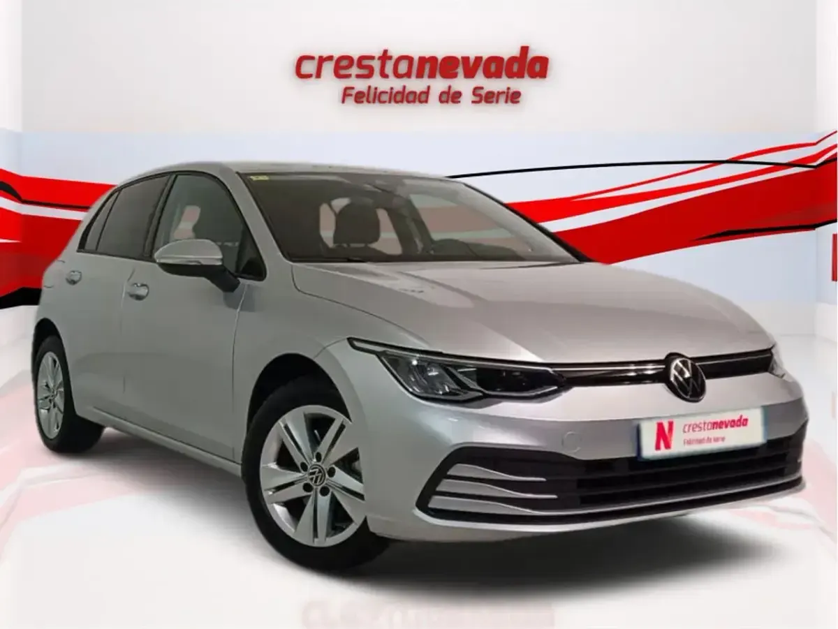 Usado VW Golf VIII Life 130 CV (95 kW) 2020 Gris Utilitario
