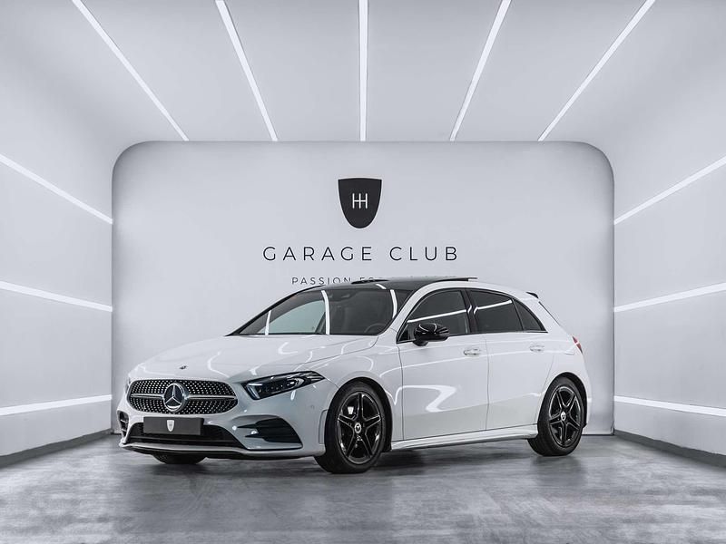 Blanco Usado 2019 Mercedes A200 AMG line Berlina | 24.999 € (Buen precio) - Imagen 1/4