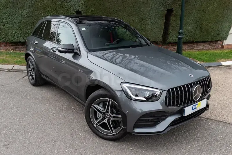Usado Mercedes GLC43 AMG 390 CV (286 kW) 2021 Gris / plata SUV