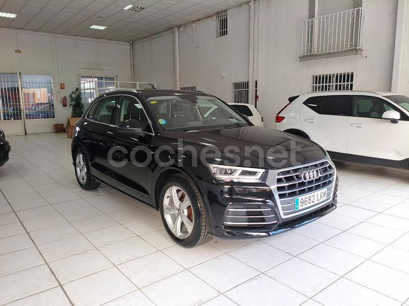 Usado Audi Q5 S-Line 163 CV (119 kW) 2020 Negro SUV