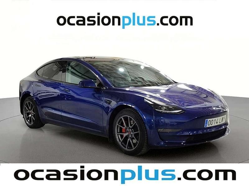Usado Tesla Model 3 324 kW (441 CV) 2022 Azul Berlina