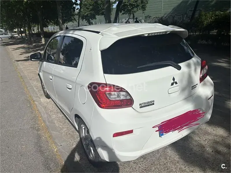 Usado Mitsubishi Space Star Motion 80 CV (58 kW) 2019 Blanco Utilitario