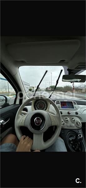 Usado Fiat 500 Pop 69 CV (50 kW) 2010 Blanco Berlina