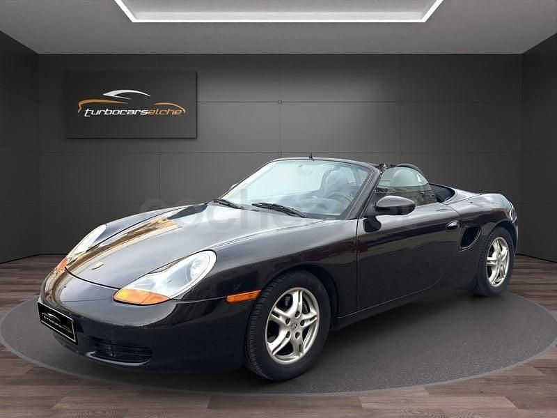 Usado Porsche Boxster 204 CV (150 kW) 1998 Negro Descapotable