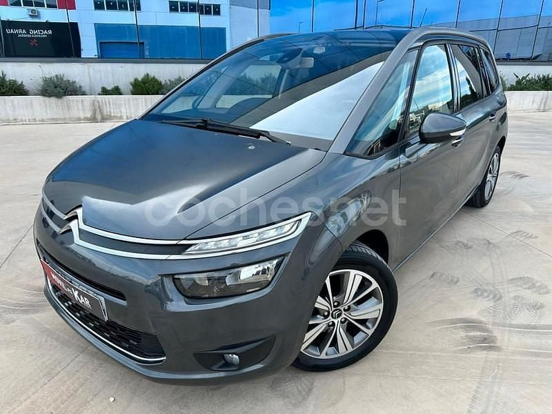 Gris / plata Usado 2015 Citroën Grand C4 Picasso Intensive Monovolumen | 7990 € (Buen precio) - Imagen 1/4