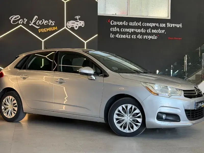 Usado Citroën C4 Seduction 92 CV (67 kW) 2013 Gris / plata Berlina