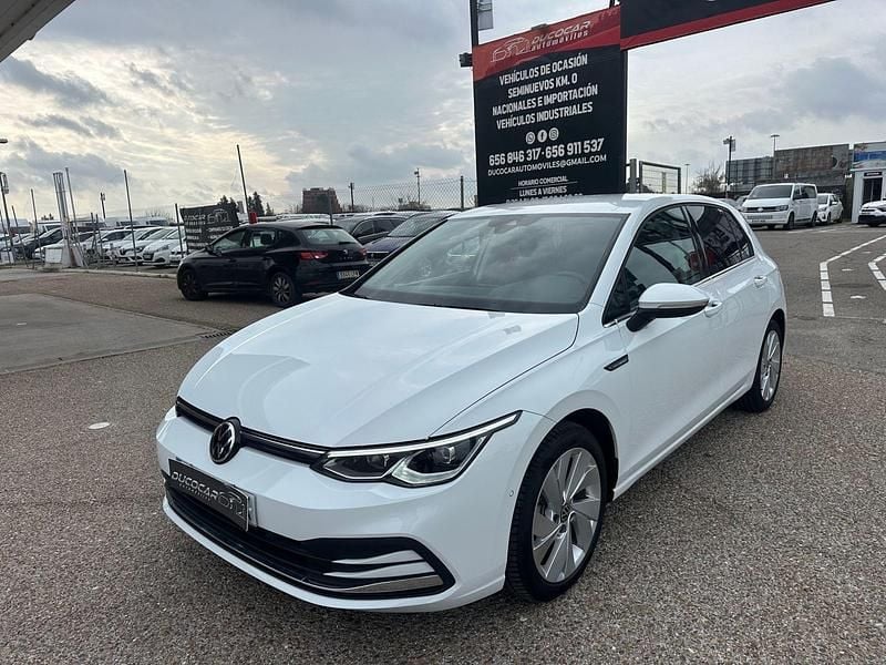 Usado VW Golf VII Style 150 CV (110 kW) 2021 Blanco Utilitario