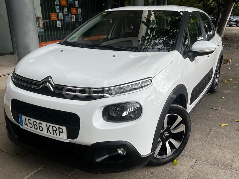 Blanco Usado 2018 Citroën C3 PureTech Berlina | 10.500 € (Buen precio) - Imagen 1/4