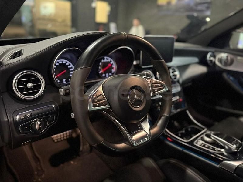 Usado Mercedes C63 AMG 476 CV (350 kW) 2017 Gris / plata Berlina