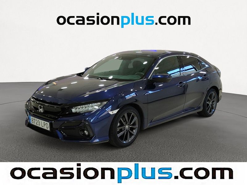 Azul Usado 2021 Honda Civic Elegance Utilitario | 20.728 € (Buen precio) - Imagen 1/4