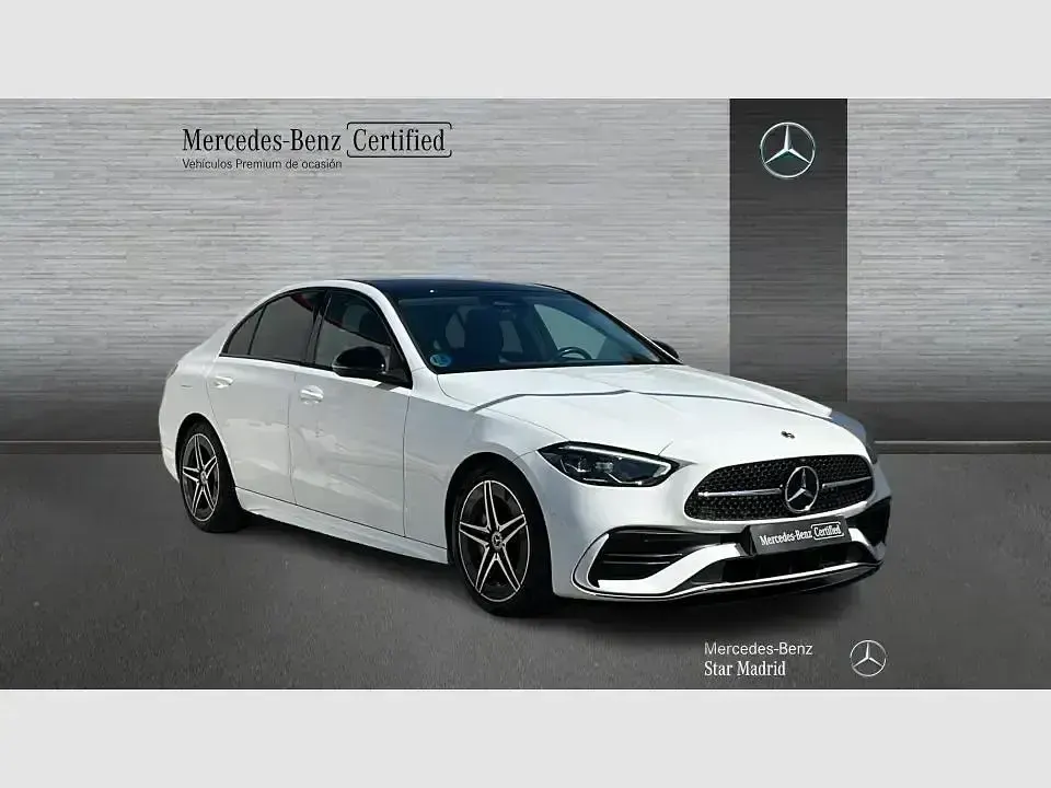 Usado Mercedes C220 200 CV (147 kW) 2022 Blanco Berlina