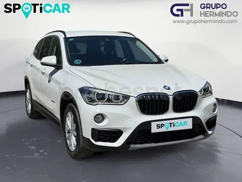 Usado BMW X1 150 CV (110 kW) 2017 Blanco SUV